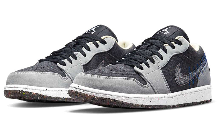 Air Jordan 1 Low SE \Crater\ Crater Black Grey DM4657-001