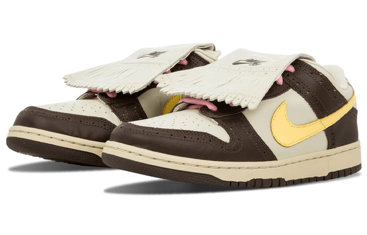 Nike Dunk Low Premium SB Skateboard 'Golf' Net/Maize-Baroque Brown 313170-171 sneakmarks