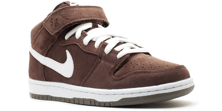 Nike Dunk Mid Pro Sb Brq Brown/White-Gm Drk Brwn 314383-219