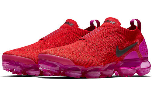 Nike Womens Air VaporMax FK MOC 2 University Red Fuchsia Blast AJ6599-600 KICKSOVER