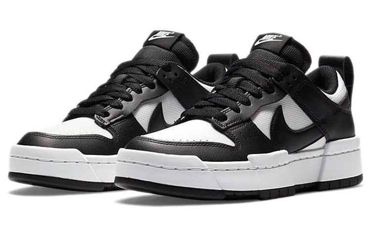 Nike Womens WMNS Dunk Low Disrupt Black White CK6654-102 sneakmarks