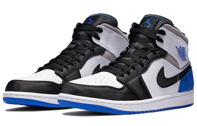 Air Jordan 1 Mid SE Royal Black Toe 852542-102