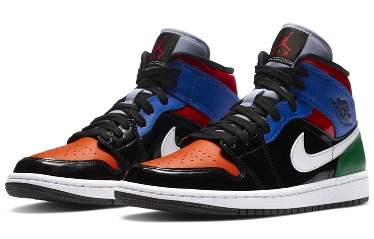 Womens WMNS Air Jordan 1 Mid SE Multi Patent CV5276-001