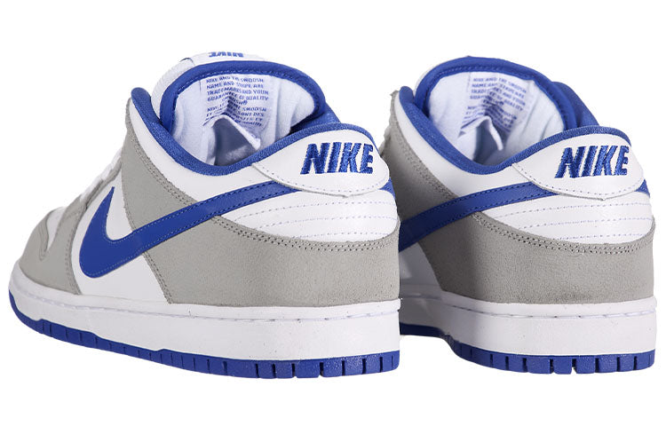 Nike Dunk Low Pro SB Skateboard Matte Silver Varsity Royal 304292-040 sneakmarks