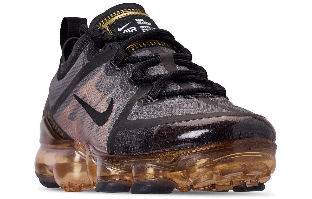 Nike Air VaporMax 2019 Black Metallic Gold AR6631-002 KICKSOVER