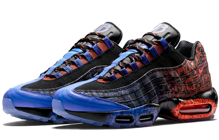 Nike Air Max 95 Premium'DB' BG Black/Black-Bright Crimson-Racer Blue 839166-064