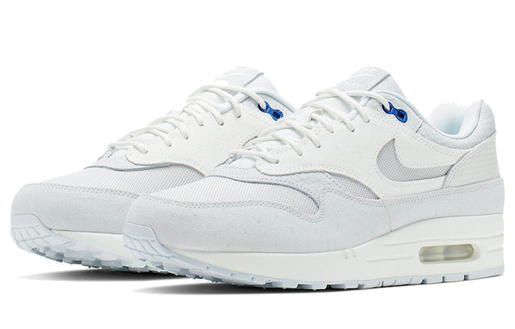 Nike Air Max 1 Premium 'Pure Platinum' Pure Platinum/Summit White/Racer Blue/Vast Grey 875844-011