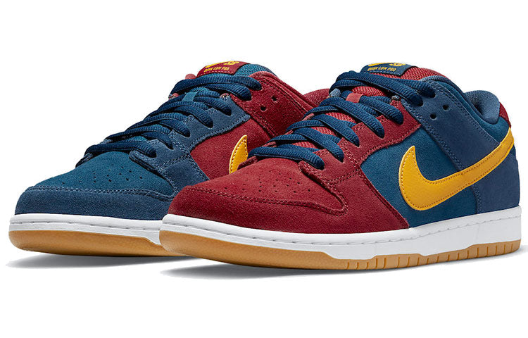 Nike SB Skateboard Dunk Low Pro PRM Barcelona DJ0606-400 sneakmarks