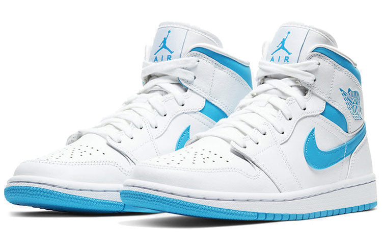 Womens WMNS Air Jordan 1 Mid UNC UNC BQ6472-114