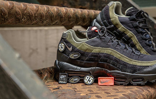 Nike Air Max 95 HAL 'Hot Air' Black/Cargo Khaki-Flat Silver-Black AH8444-001 sneakmarks