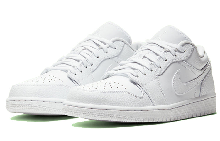 Air Jordan 1 Low Triple White 553558-130