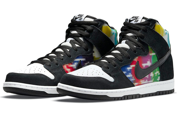 Nike SB Skateboard Dunk High Pro TV Signal CZ2253-100 sneakmarks