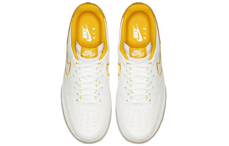 Nike Air Force 1 Low '07 Leather 'Ochre' White/Yellow-Ochre AJ7280-101