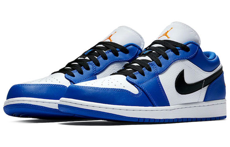 Air Jordan 1 Low Hyper Royal Orange Peel 553558-401