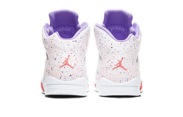 Air Jordan 5 Retro GP 'Easter' White/Laser Crimson/Voltage Purple CT1701-100