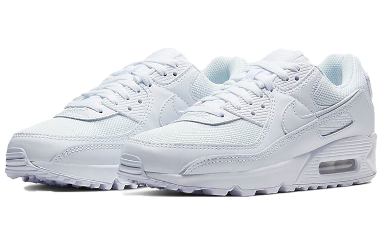 Nike Womens Air Max 90 'White' White/White/Wolf Grey/White CQ2560-100 KICKSOVER