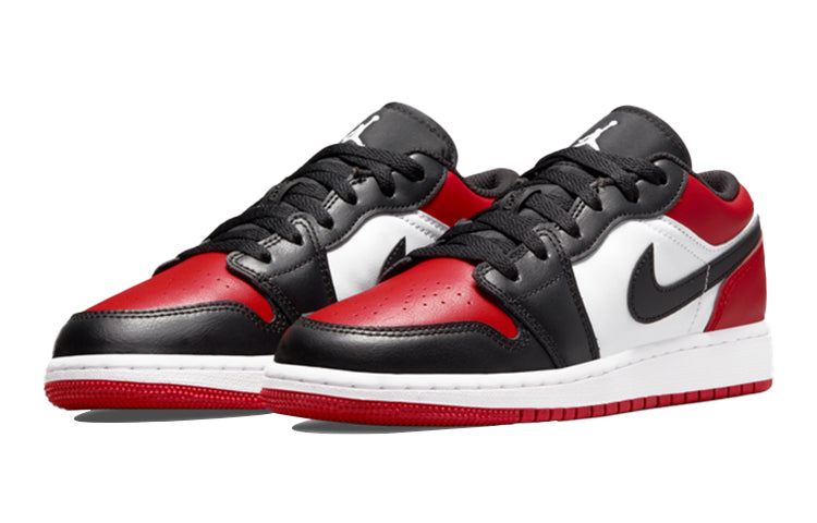 Air Jordan 1 Low GS Bred Toe 553560-612