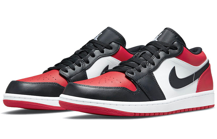 Air Jordan 1 Low Bred Toe 553558-612