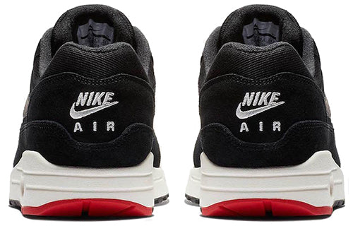 Nike Air Max 1 Premium 'Bred' Black/Oil Grey/University Red 875844-007