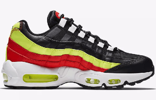 Nike Womens Air Max 95 Black Neon Red 307960-019