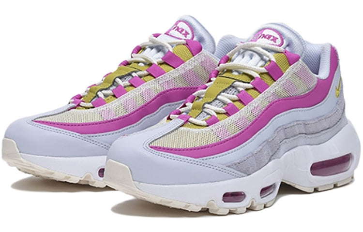 Nike Womens Air Max 95 'Fire Pink' Football Grey/Saffron Quartz/Fire Pink CI3710-001