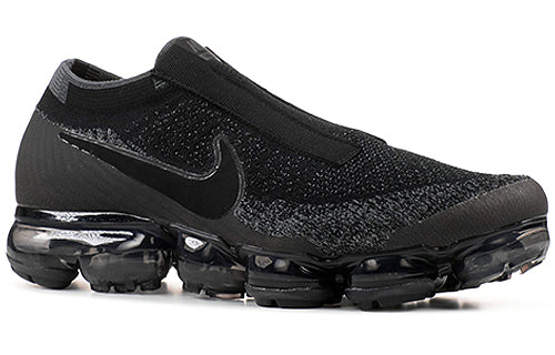 Nike Air Vapormax Flyknit SE Laceless - Black Dark Grey AQ0581-001 KICKSOVER