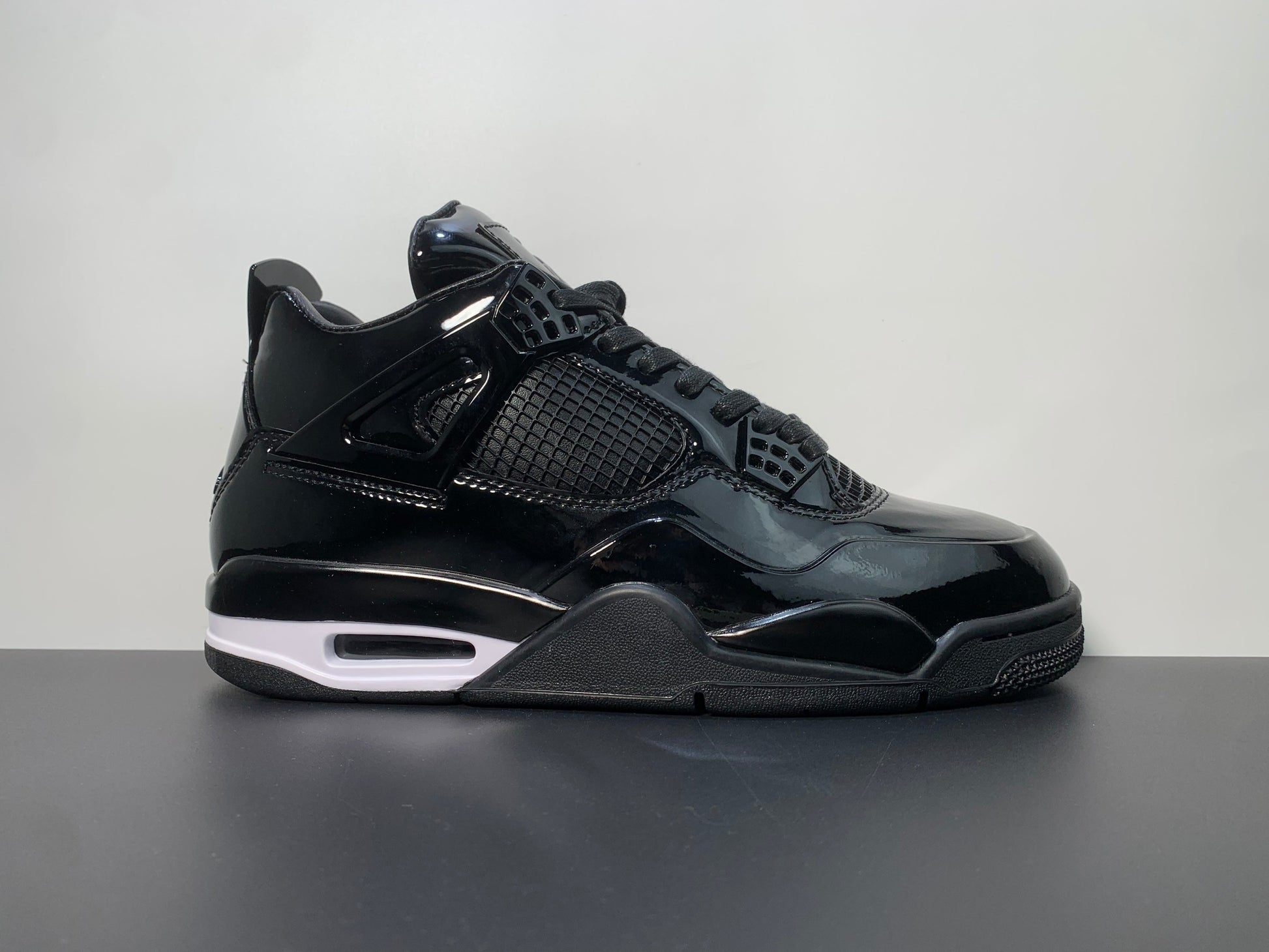 Air Jordan 4  11Lab4 Black Patent