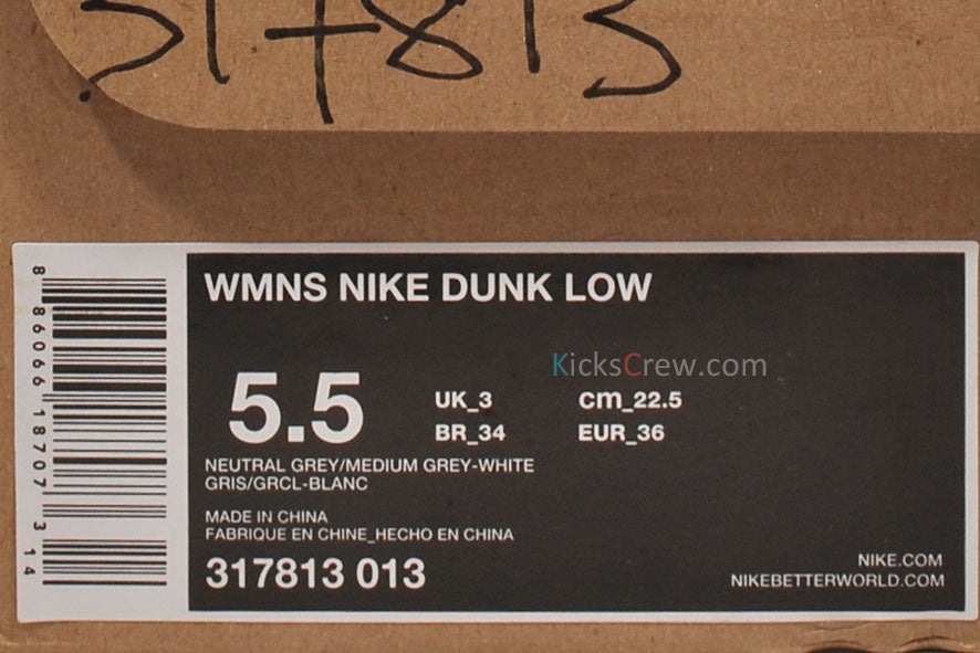 Nike Womens WMNS Dunk Low 317813-013