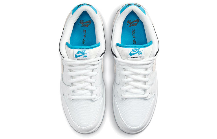 Nike SB Skateboard Dunk Low PRO Laser Blue BQ6817-101 sneakmarks