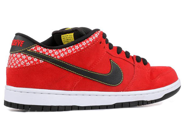 Nike Dunk Low Premium SB Skateboard 'Firecracker' Challenge Red/Black-White 313170-602 sneakmarks