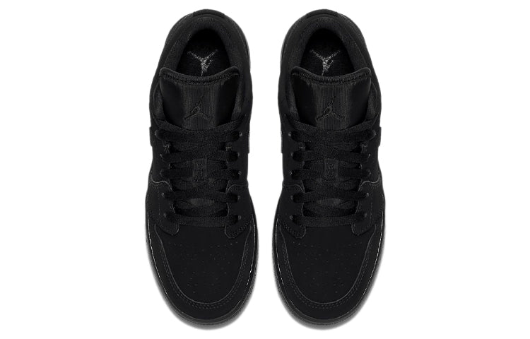 Air Jordan 1 Low (GS) Triple Black 553560-056