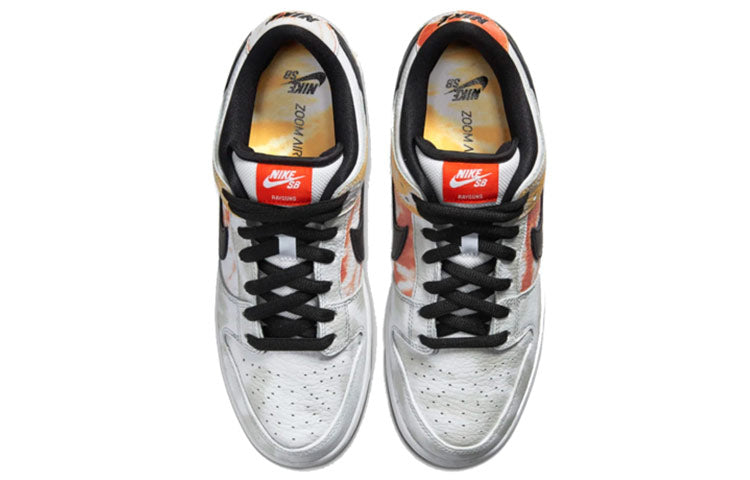 Nike SB Skateboard Dunk Low Pro QS Raygun Tie-Dye - White BQ6832-101 sneakmarks