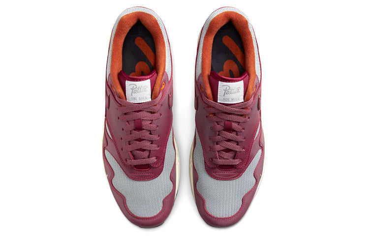 Nike Patta x Air Max 1 Rush Maroon DO9549-001 KICKSOVER