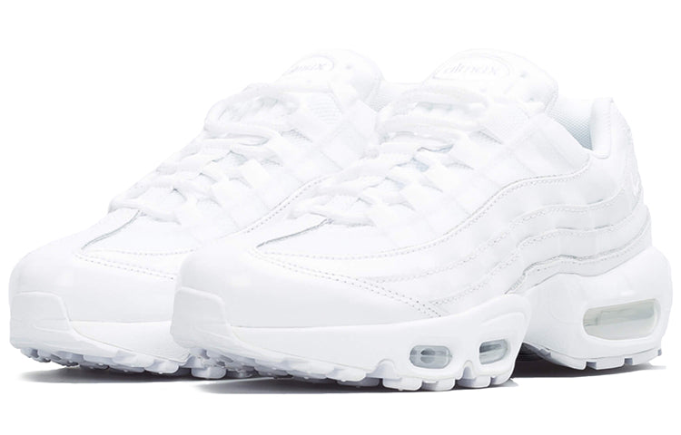 Nike Womens Air Max 95 'Triple White' White/White-White 307960-108