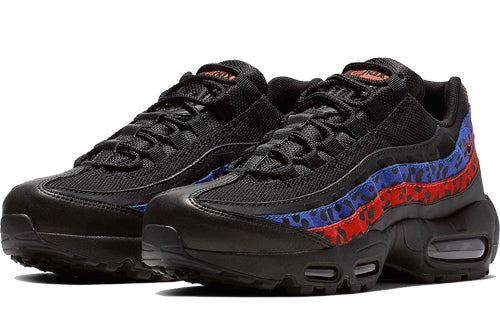 Nike Womens Air Max 95 'Leopard Pack' Black/Black-Habanero Red CD0180-001