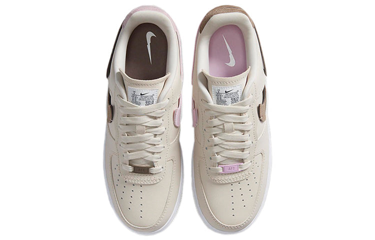 Nike Womens Air Force 1 Low Vandalized 'Light Orewood Brown' Light Orewood Brown/Olive Grey/Light Arctic Pink DC1425-100