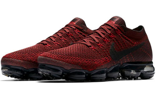 Nike Air VaporMax Flyknit Dark Team Red 849558-601 KICKSOVER