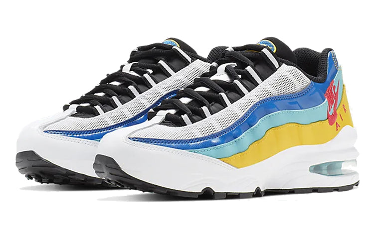 Nike Air Max 95'Game Change' GS White/University Gold/Teal Nebula/Red Orbit CJ6955-100