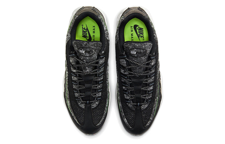 Nike Air Max 95 M2Z2 'Recycled Wool Pack - Black Electric Green' Black/Electric Green/Smoke Grey/Light Bone CV6899-001