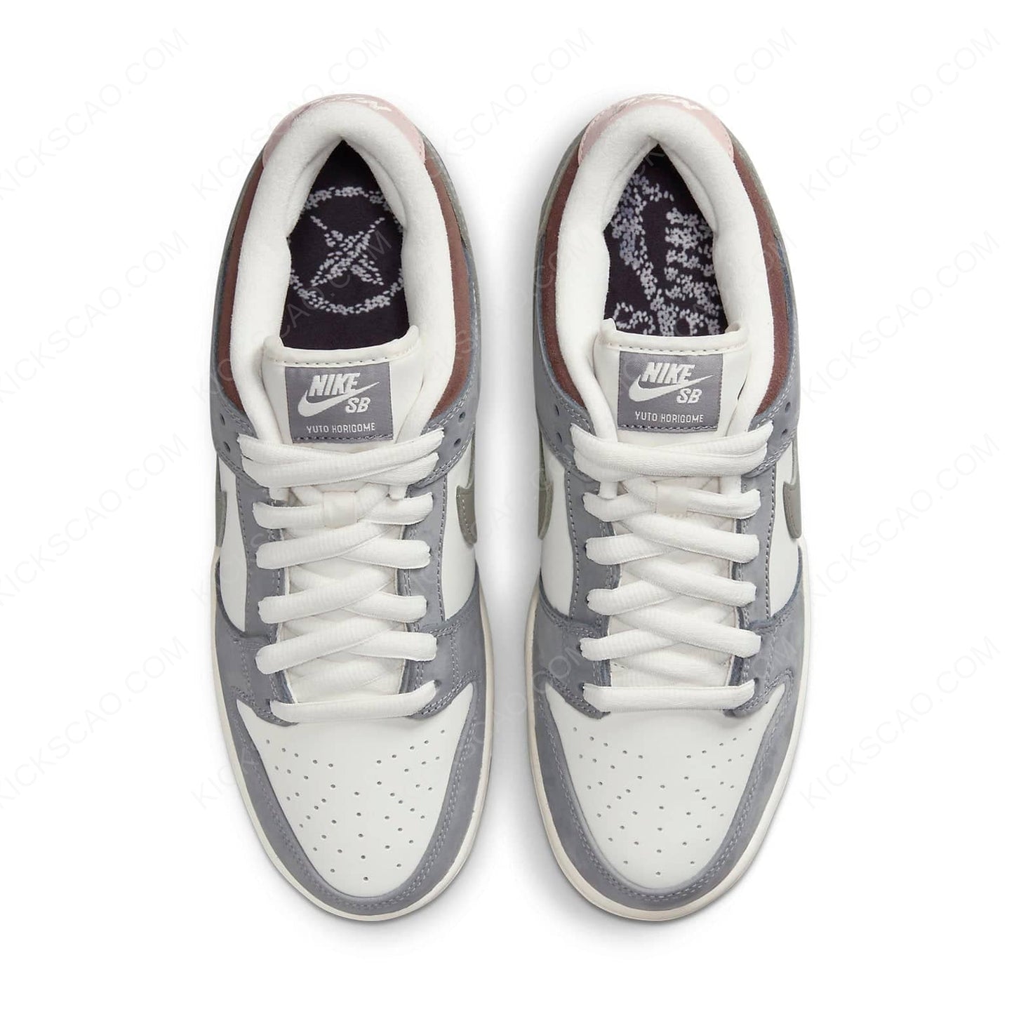 Yuto Horigome × Nike Dunk SB Low Grey White  FQ11480-001