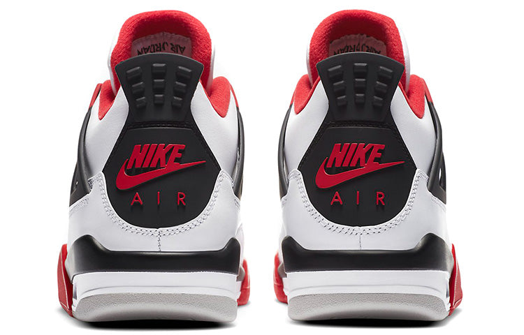 Air Jordan 4 Retro OG GS 'Fire Red' 2020 White/Black/Tech Grey/Fire Red 408452-160