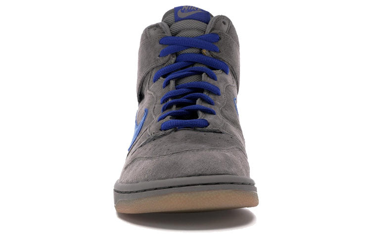 Nike Dunk High Pro SB Skateboard 'Iron' Iron/Sport Royal-White 305050-241 sneakmarks