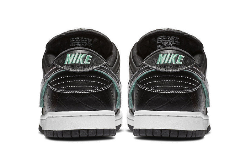 Nike SB Skateboard Dunk Low Pro OG QS Diamond - Black BV1310-001 sneakmarks