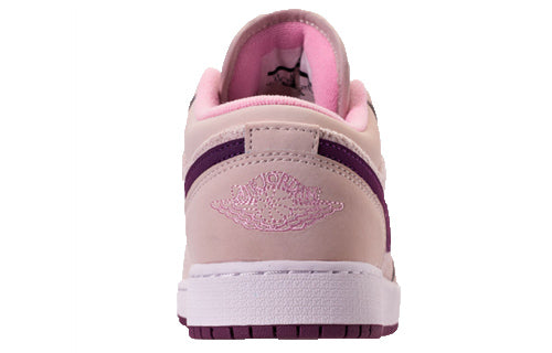 Air Jordan 1 Low'Night Purple' GS Night Purple/Pro Purple-Desert Sand-Light Arctic Pink 554723-500