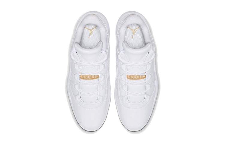 Air Jordan 11 Low Golf 'Metallic Gold' White/Metallic Gold AQ0963-102