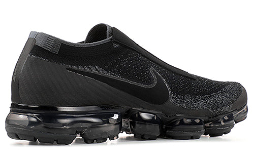 Nike Air Vapormax Flyknit SE Laceless - Black Dark Grey AQ0581-001 KICKSOVER