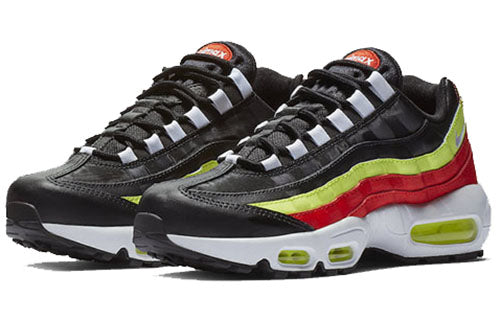 Nike Womens Air Max 95 Black Neon Red 307960-019