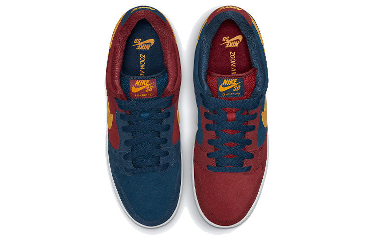 Nike SB Skateboard Dunk Low Pro PRM Barcelona DJ0606-400 sneakmarks