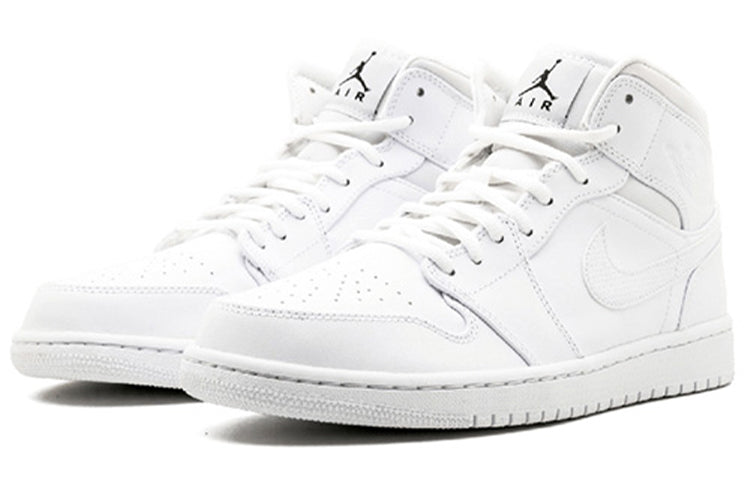 Air Jordan 1 Mid White 554724-110