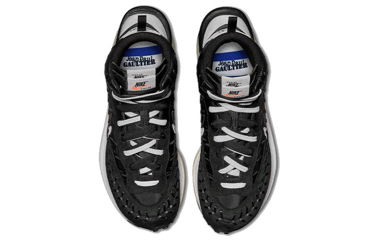 Nike Vaporwaffle Sacai x Jean Paul Gaultier Black White DH9186-001 sneakmarks